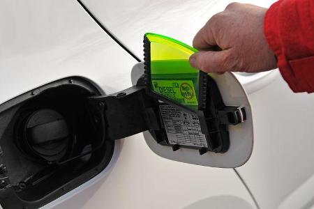 Skoda Octavia 2.0 TDI, Tankdeckel, Eiskratzer