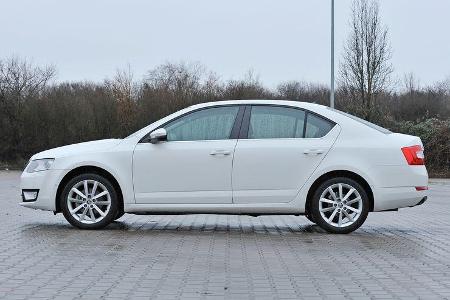Skoda Octavia 2.0 TDI, Seitenansicht