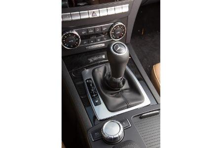 Mercedes C 250 T Avantgarde, Schalthebel, Schalknauf