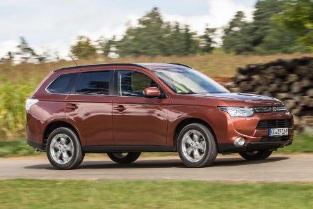 Mitsubishi Outlander 2.2 Di-D 4WD Instyle, Seitenansicht
