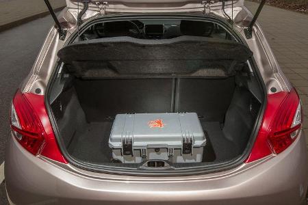 Peugeot 208 68 VTi, Kofferraum