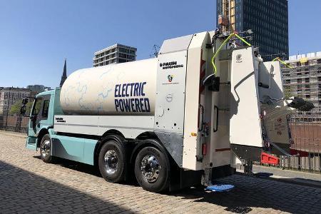 Volvo FE Electric Truck Weltpremiere Hamburg 2018