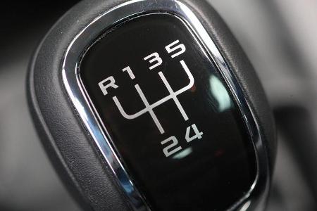 Skoda Yeti Greenline, Schaltknauf