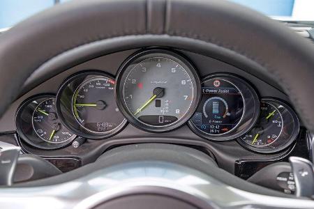 Porsche Panamera S E-Hybrid, Rundinstrumente