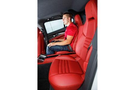 Porsche Panamera 4S, Sitze, Fond