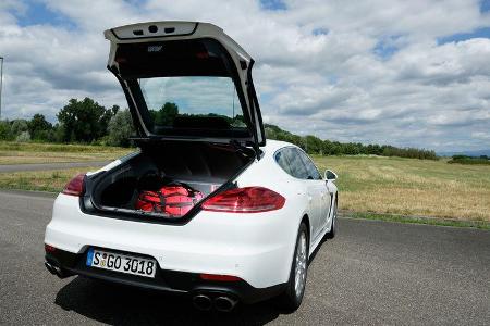 Porsche Panamera 4S, Kofferraum