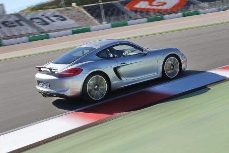 Porsche Cayman S, Seitenansicht