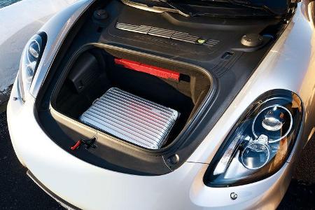 Porsche Cayman S, Kofferraum