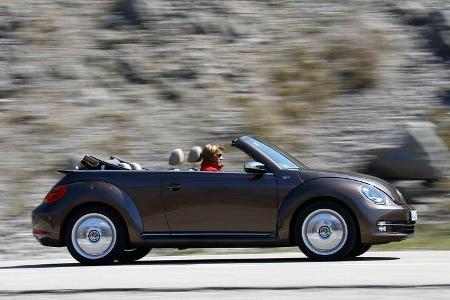 VW Beetle Cabrio 2.0 TDI, Seitenansicht