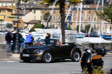 VW Beetle Cabrio 2.0 TDI, Seitenansicht