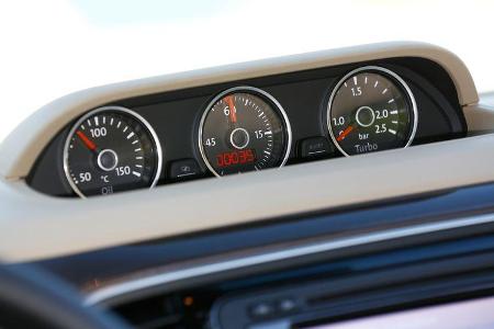 VW Beetle Cabrio 2.0 TDI, Rundinstrumente
