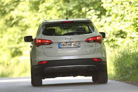 Hyundai Santa Fe 2.0 CRDi 2WD, Heckansicht