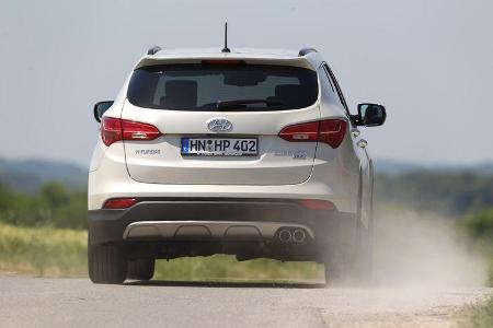 Hyundai Santa Fe 2.0 CRDi 2WD, Heckansicht