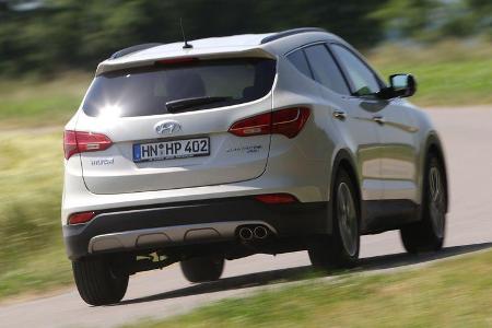 Hyundai Santa Fe 2.0 CRDi 2WD, Heckansicht