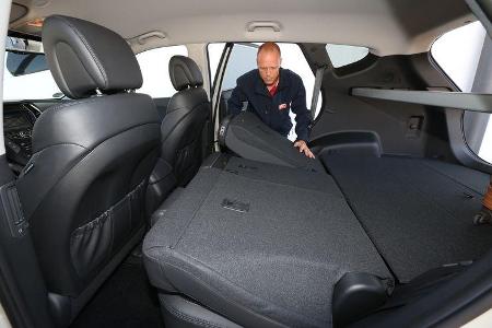 Hyundai Santa Fe 2.0 CRDi 2WD, Fondsitz, Umklappen
