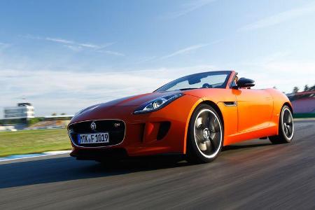 Jaguar F-Type V6 S, Seitenansicht