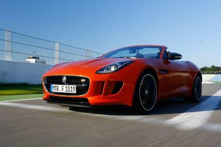 Jaguar F-Type V6 S, Frontansicht