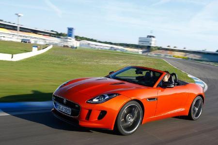 Jaguar F-Type V6 S, Seitenansicht