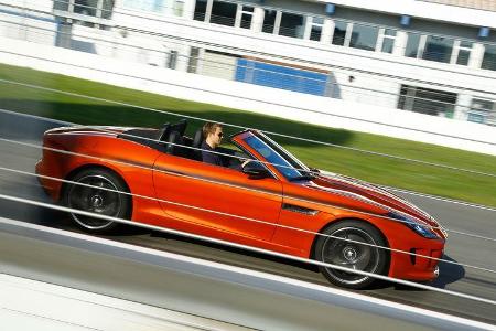 Jaguar F-Type V6 S, Seitenansicht