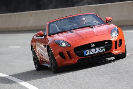 Jaguar F-Type S, Frontansicht
