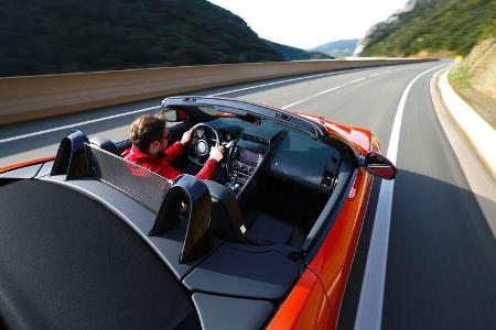 Jaguar F-Type S, Cockpit, Fahrerperspektive