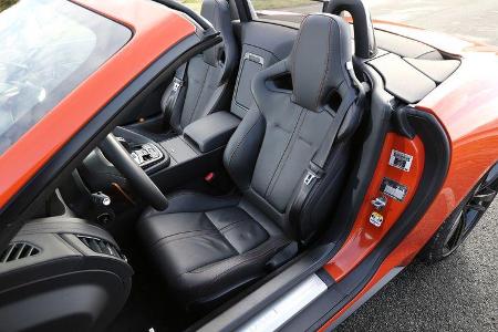 Jaguar F-Type S, Fahrersitz