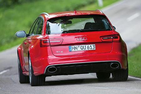 Audi RS 6 Avant, Heckansicht