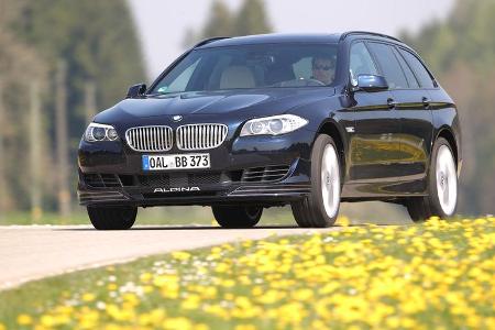 BMW Alpina B5 Biturbo Touring, Frontansicht, Ausfahrt