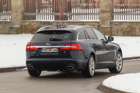 Jaguar XF Sportbrake 3.0 V6 D 600, Heckansicht
