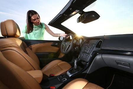 Opel Cascada 1.6 Turbo SIDI Turbo, Sitze, Cockpit