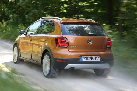 VW Cross Polo 1.2 TSI, Heckansicht