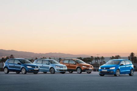 VW Polo Modellfamilie 2014, Sperrfrist 24.02.2014