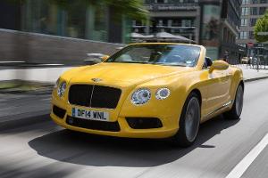 Bentley Continental GTC V8, Frontansicht