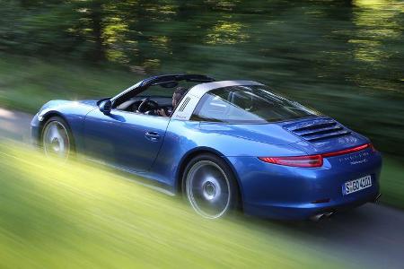 Porsche 911 Targa 4S, Heckansicht
