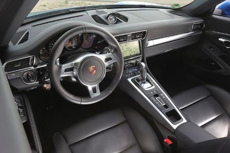 Porsche 911 Targa 4S, Cockpit