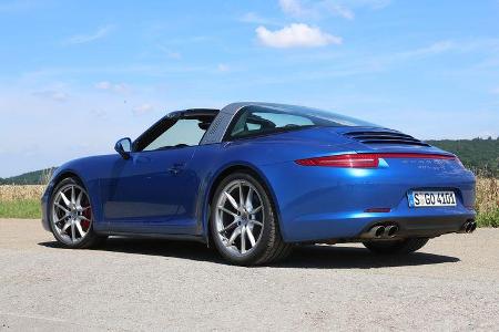 Porsche 911 Targa 4S, Heckansicht