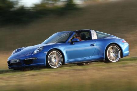 Porsche 911 Targa 4S, Seitenansicht