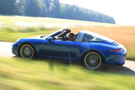 Porsche 911 Targa 4S, Seitenansicht