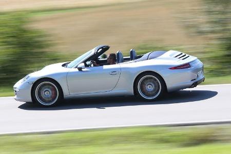 Porsche 911 Carrera S Cabrio, Seitenansicht