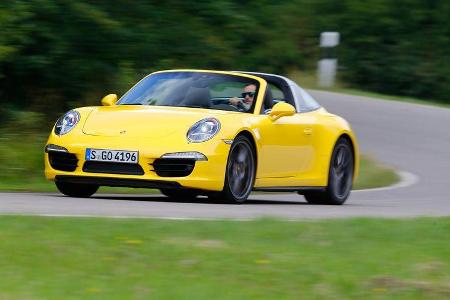 Porsche Targa 4S, Frontansicht