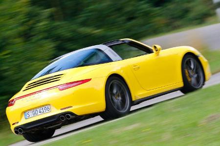 Porsche Targa 4S, Heckansicht