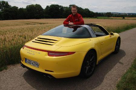 Porsche Targa 4S, Heckansicht, Christian Gebhardt