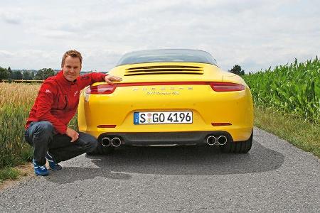 Porsche Targa 4S, Heckansicht, Christian Gebhardt