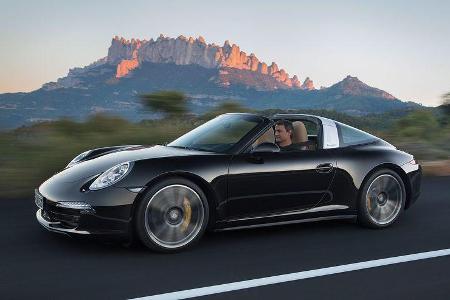 01/2014, Porsche 911 Targa Sperrfrist 13.1.2014 18.30 Uhr