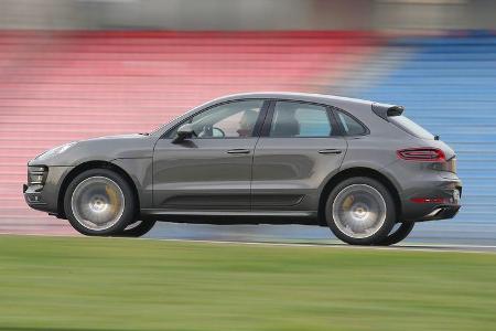 Porsche Macan Turbo, Seitenansicht