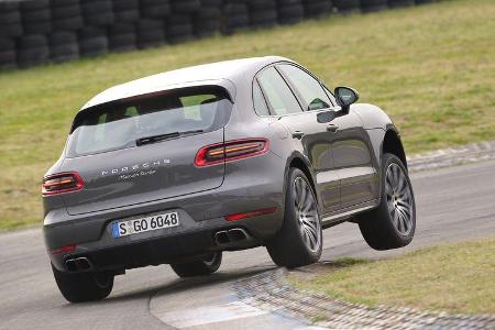 Porsche Macan Turbo, Heckansicht