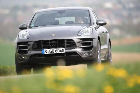 Porsche Macan Turbo, Frontansicht