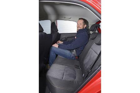 Kia Picanto 1.0 Edition, Fondsitz, Beinfreiheit
