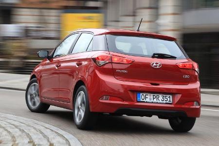 Hyundai i20 1.2, Heckansicht