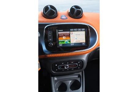 Smart Fortwo Coupé 0.9, Mittelkonsole